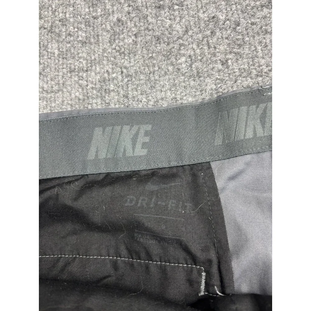 Nike Dri-FIT Golf Pants Mens‎ 34x34 Gray Woven Khakis Pockets Stretch Moisture